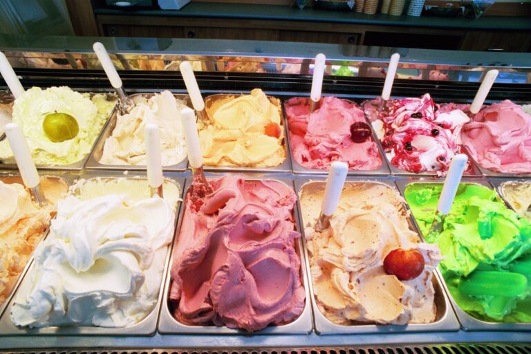 Italian gelato